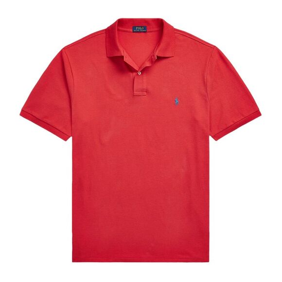 Polo Ralph Lauren Mens Big & Tall The Iconic Mesh Polo Shirt 2XLT Post Red - NWT